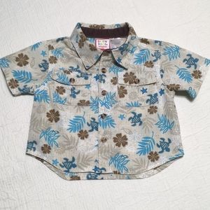 12m (5/$20) Lightweight Casual Button-Down by Baby Togs